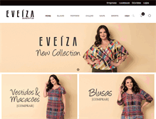 Tablet Screenshot of eveiza.com.br